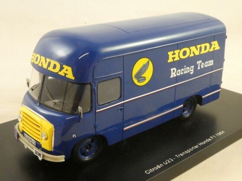 Camionnette Spark S5950 Citroën U23 Honda Blue 1964 revivez l'âge d'or des circuits au 1/43