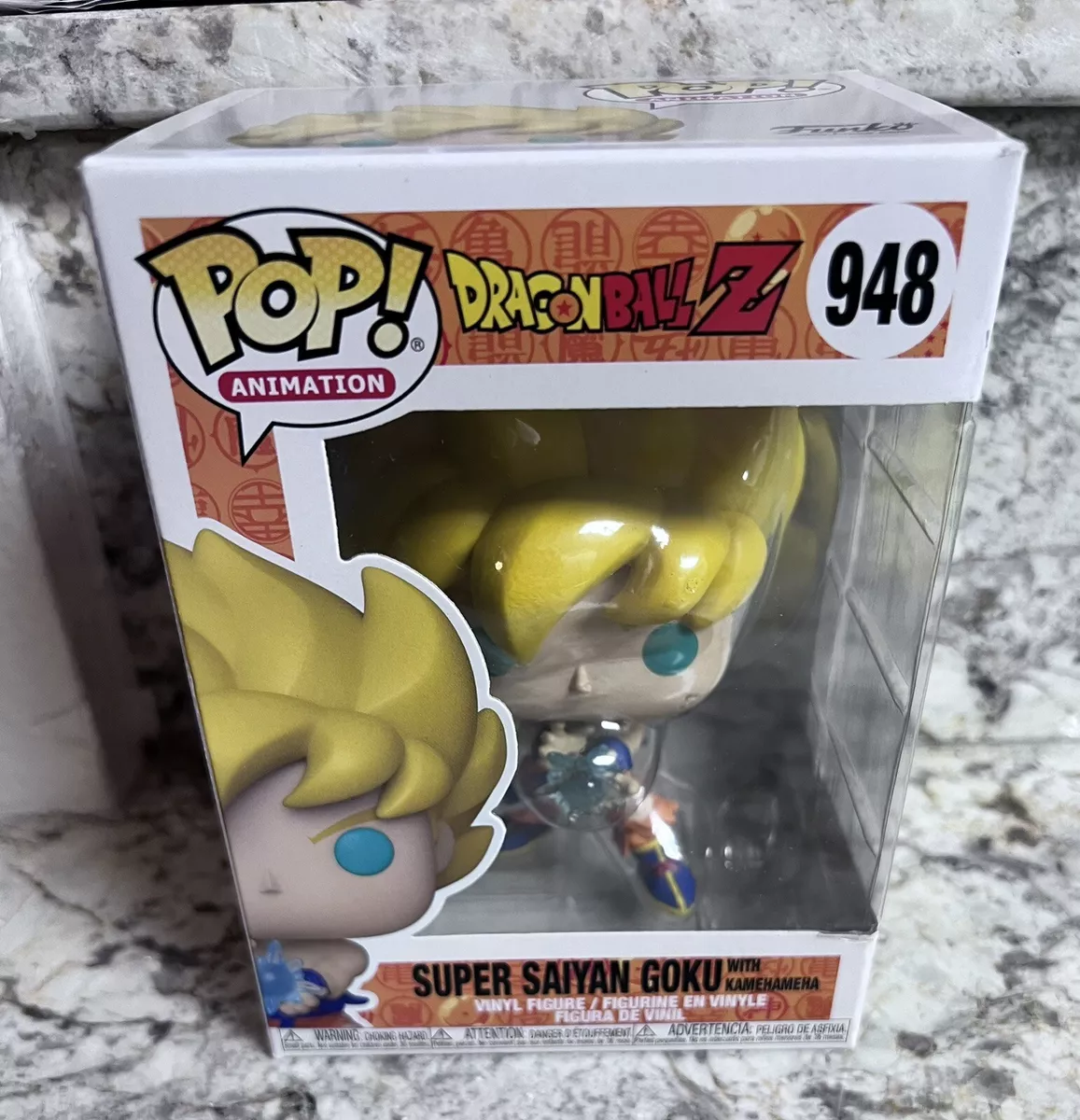 Funko Pop Dragon Ball Z - Super Saiyan Goku With Kamehameha 948 (exclusive)