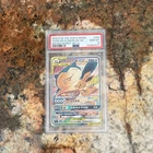 Pokemon 2020 Chinese Eevee & Snorlax GX TAG TEAM #204 PSA 10