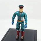 1993 GI JOE Capcom Street Fighter 2 M. Bison Action Figure Vintage v2 Blue