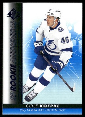 Cole Koepke 2022-23 SP Blue #126 Tampa Bay Lightning