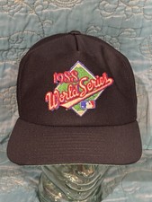 Vintage 1989 world Series Hat Baseball snapback  A's GIANT
