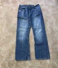 Lee Relaxed Bootcut Jeans Mens 32x32 Blue Den...