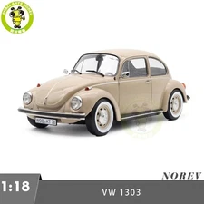 1/18 VW 1303 1973 Beetle Norev 188537 Sahara Beige Diecast Model Car