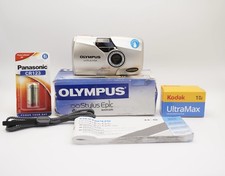 Olympus Stylus Epic 35mm Point  Shoot Camera MJU II Film Tested  Film