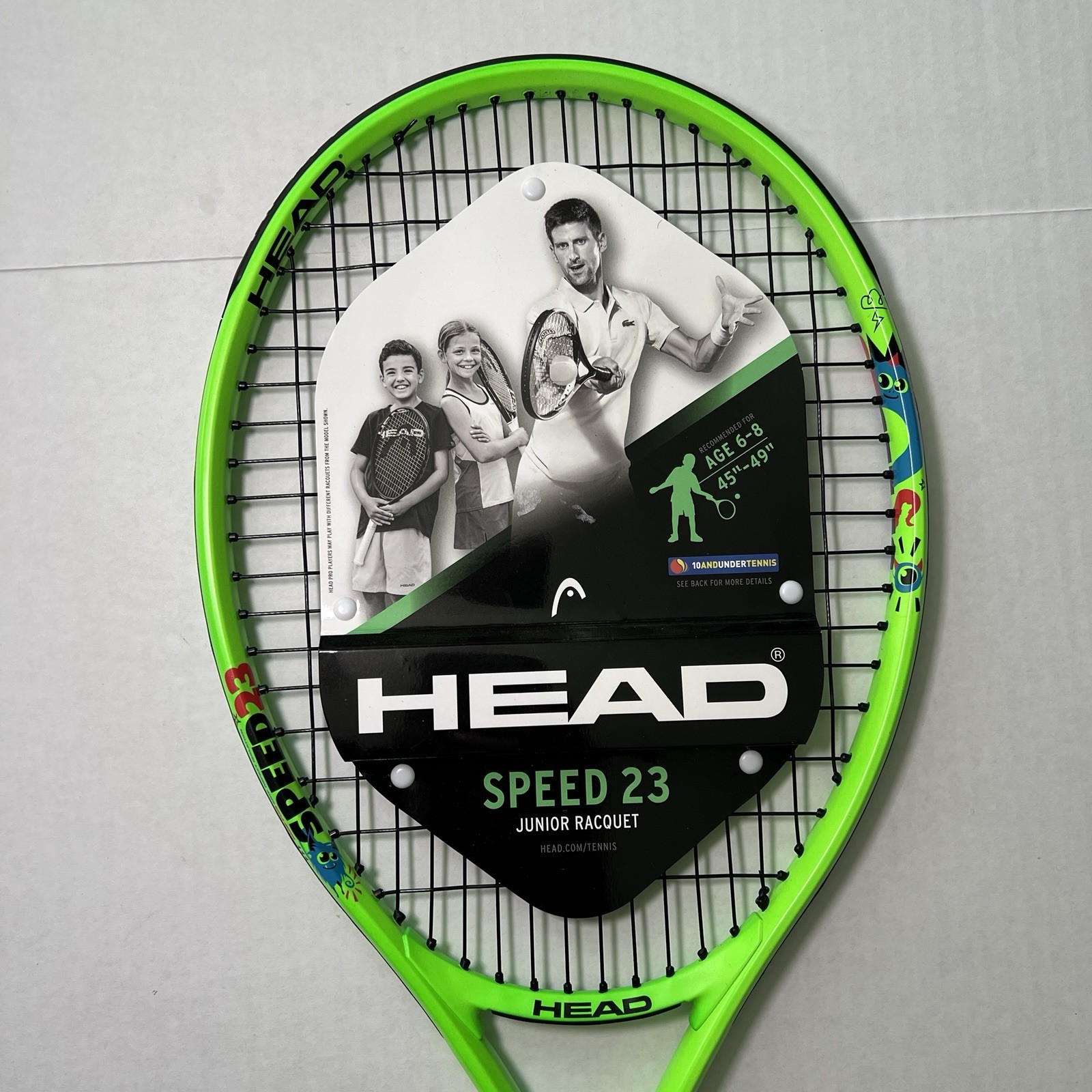 Head Instinct 25 Junior Tennis Racquet New with tags Neon Gr