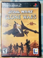 Star Wars The Clone Wars PS2 Sony PlayStation 2 - With Case Fast Shipping P901