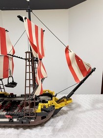 1989 LEGO 6285 VINTAGE Pirates Black Seas Barracuda Near Complete w/Book & Box