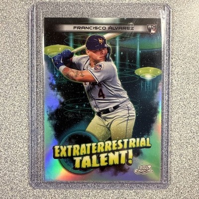 2023 Topps Cosmic Chrome - Extraterrestrial Talent Francisco Alvarez #ET-24 (RC)
