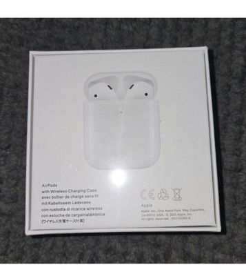 Apple AirPods 2nd Gen Wireless Bluetooth Earbuds with Charging Case, White