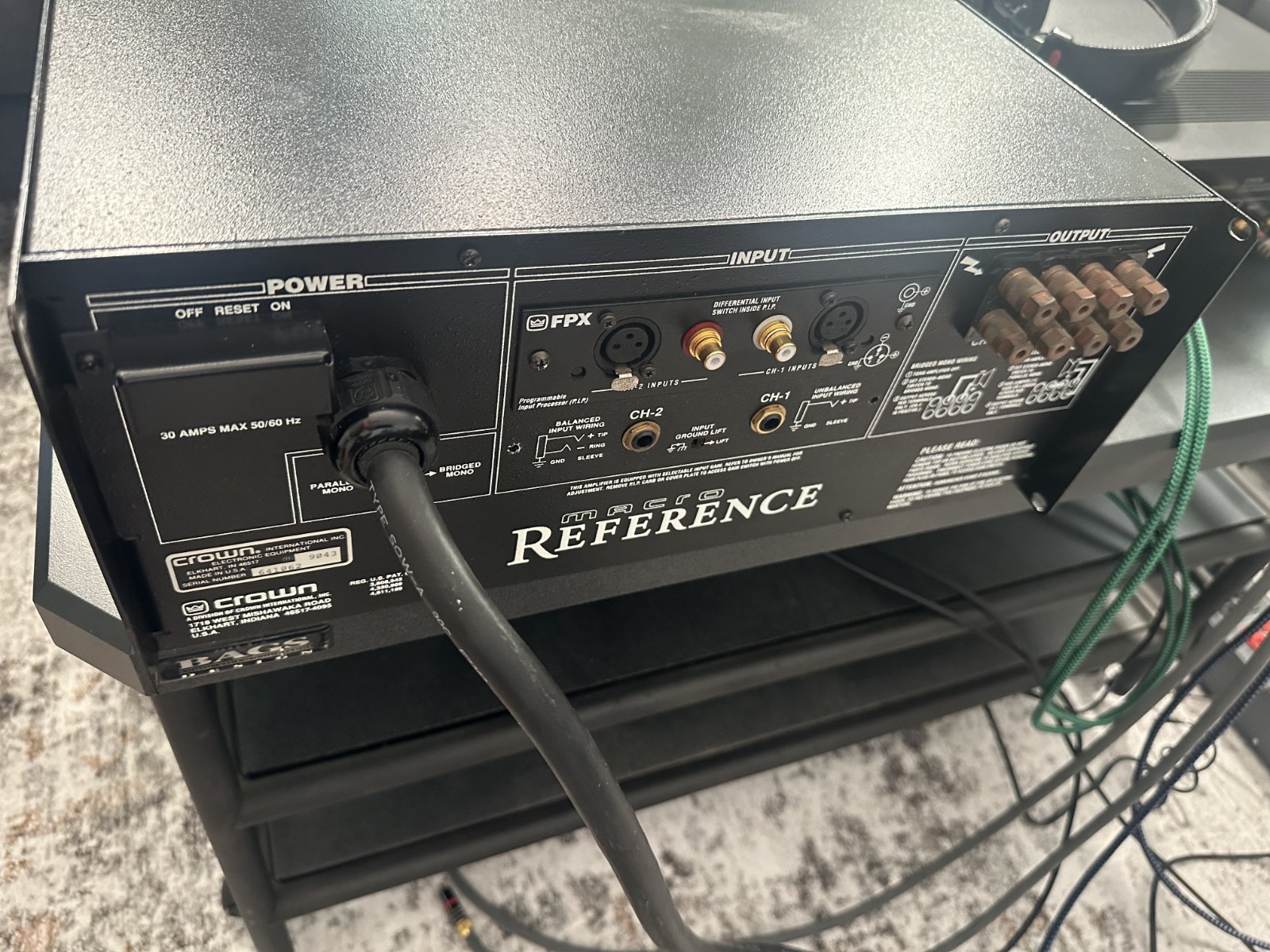 Crown Macro Reference Amplifier Esoteric Version 3000W