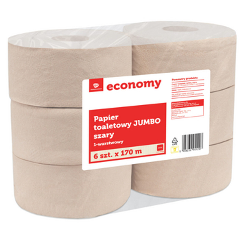 5908232951297 TGE papier toaletowy jumbo szary 6x170 metrw 6690₽