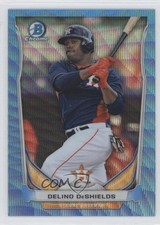 2014 Bowman Draft Blue Wave Refractor Delino DeShields Jr #CTP-73 x9h