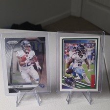 Panini 2024 Titans Tyjae Spears Prizm #278 & 2025 Score #46 2 Card Lot NFL