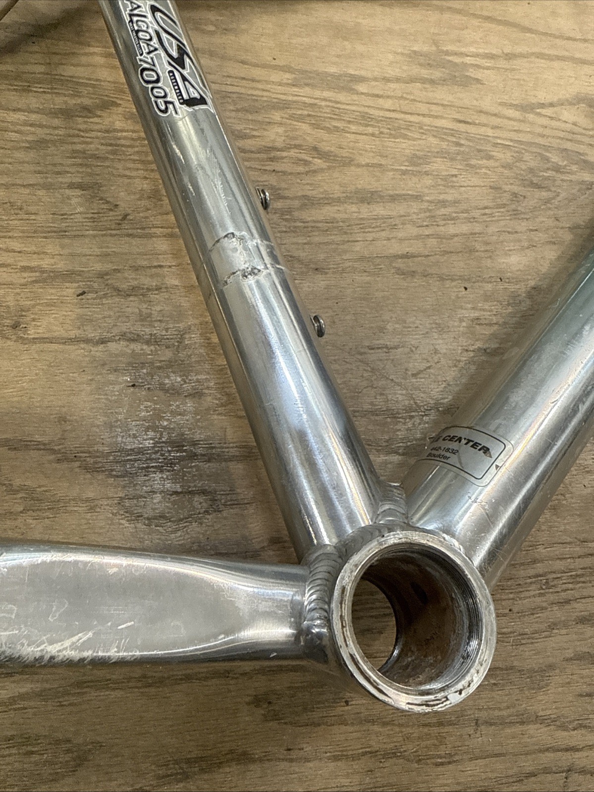 Balance AL-750 7005 Aluminum Mountain Bike Frame 17.5” 26” 1997