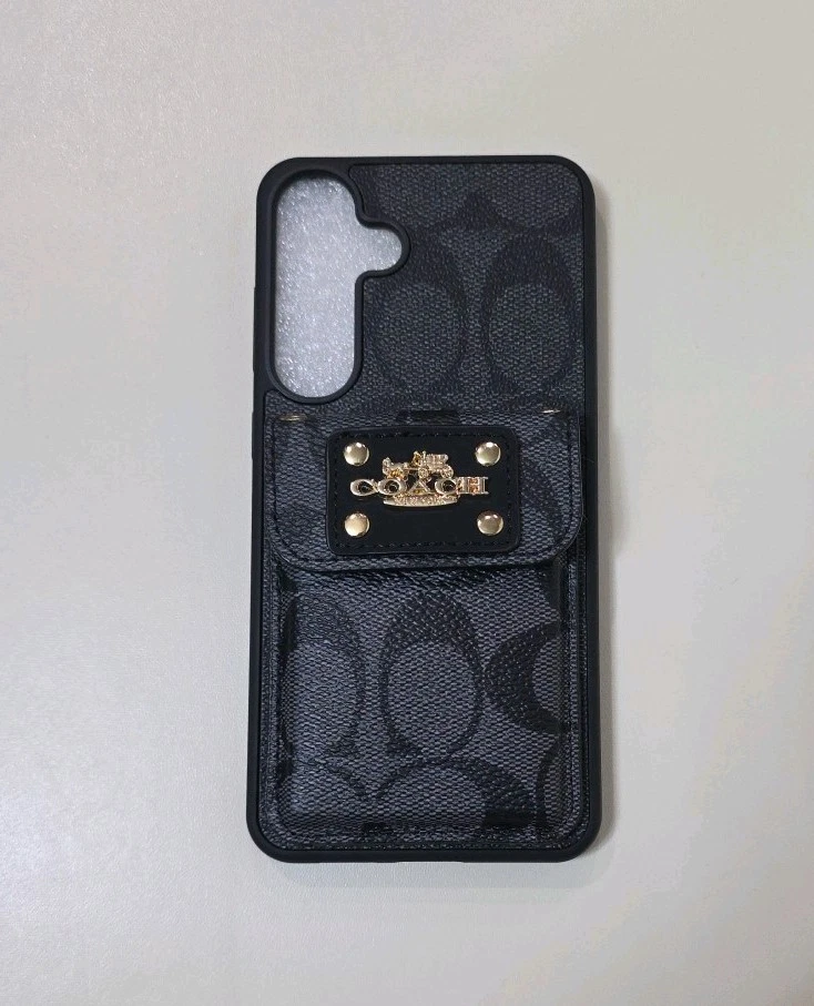 Coach Leather Cell Phone Cases, Covers & Skins with Card Pocket