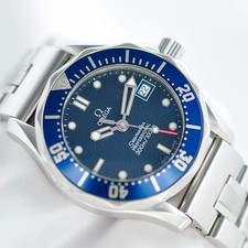 Omega Seamaster 300M Professional 2583.80 Quartz 28mm Navy Dial Steel Watch