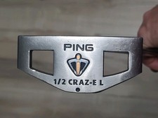 Ping 1/2 Craz-E L Putter Right Handed 40.25 Inch W/Headcover
