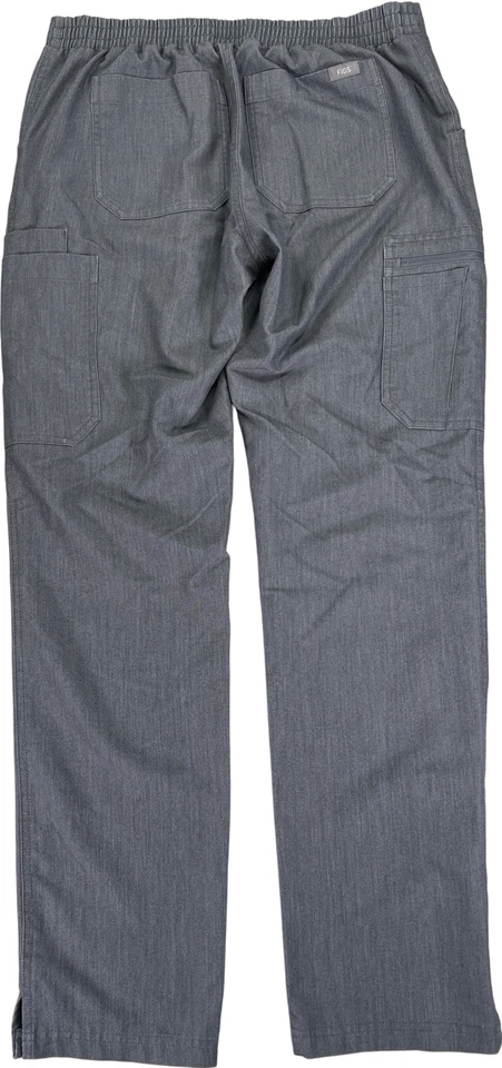 Pantalones Médicos Mujer Figs Gris Colección Técnica Pierna Recta - S Foto 2 de 3