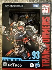 Transformers Toys Studio Series 93 Deluxe Hot Rod Action Figure IN STOCK