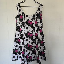 Nine West Fit & Flare Floral Dress Size 16