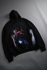 Darc Sport Spider Man Webs and Shadows hoodie Black XL