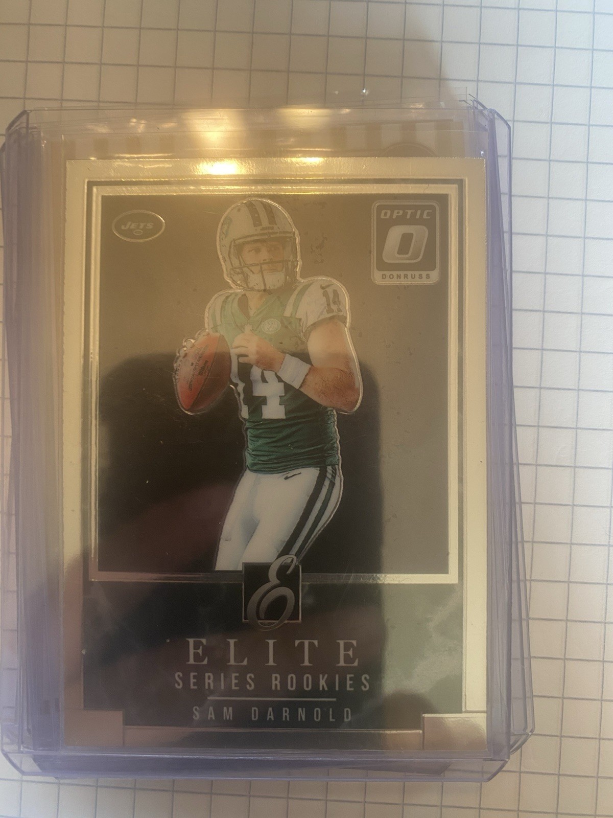 2018 Panini Donruss Optic Elite Series Rookies Sam Darnold #RES-SD