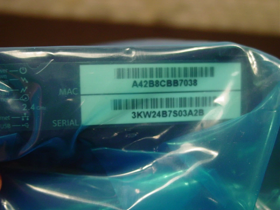 NEW Netgear C3000 DOCSIS 3.0 Cable Modem w/ Power Supply - Image 4 of 4