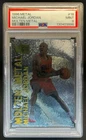 1996 Skybox Metal Michael Jordan Molten #18 Bulls PSA 9
