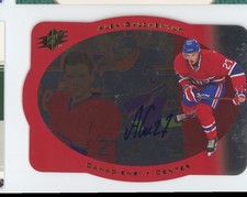 2013-14 SPx 96-97 Retro Autographs Alex Galchenyuk Auto Montreal Canadiens