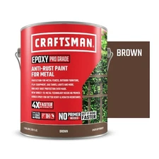 Craftsman Metal Brown Epoxy Anti Rust Semi-gloss Interior/Exterior Paint+Primer