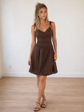 Vintage Y2K Baby Doll Slip Dress Sz 4 Romantic Cottagecore Goblincore Whimsigoth
