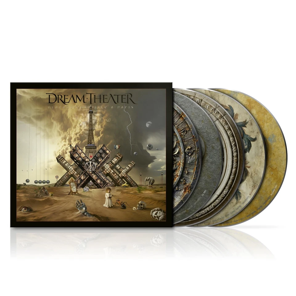 Dream Theater Quarantième: Live À Paris (CD) Box Set with Blu-ray - Bild 2 von 3