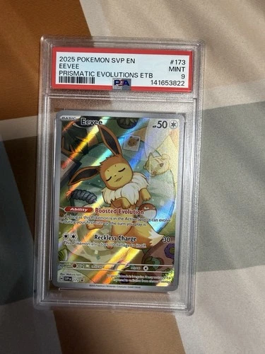 Pokémon Eevee - Promo Holo ETB #173 Sv: Scarlet & Violet PSA 9/10 2025 TCG MINT