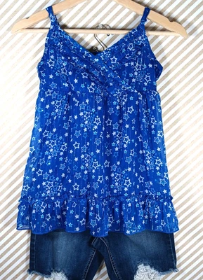 Justice & SO 4th Of July Outfit Girl's Size 10-12 (1949-30) - Image 1 of 4