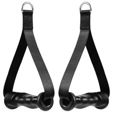 1 Pair Gym Handle Attachments for Cable Machine Resistance Band Fitness Routines