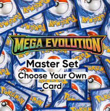 Mega Evolution Pokemon Cards Reverse Holo Rare EX Master Set Singles You Pick