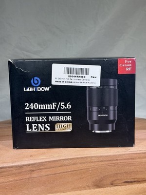 Lightdow EF 240mm F5.6 Reflex Lens - Telephoto Manual Lens for Canon