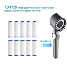 Replacement Filters - Hand Shower Filter Set for Hard Water - 10 Pack