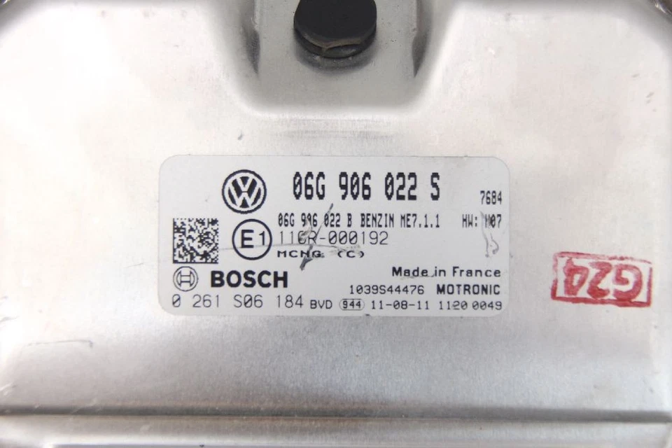 Modulo di controllo del motore VW CADDY 3 Kasten 2.0 80 kW 109 HP gasoline 63574 - Immagine 2 di 3