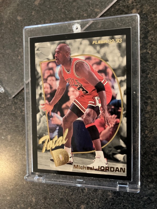 92-93 Michael Jordan Total D - Michael Jordan Cards