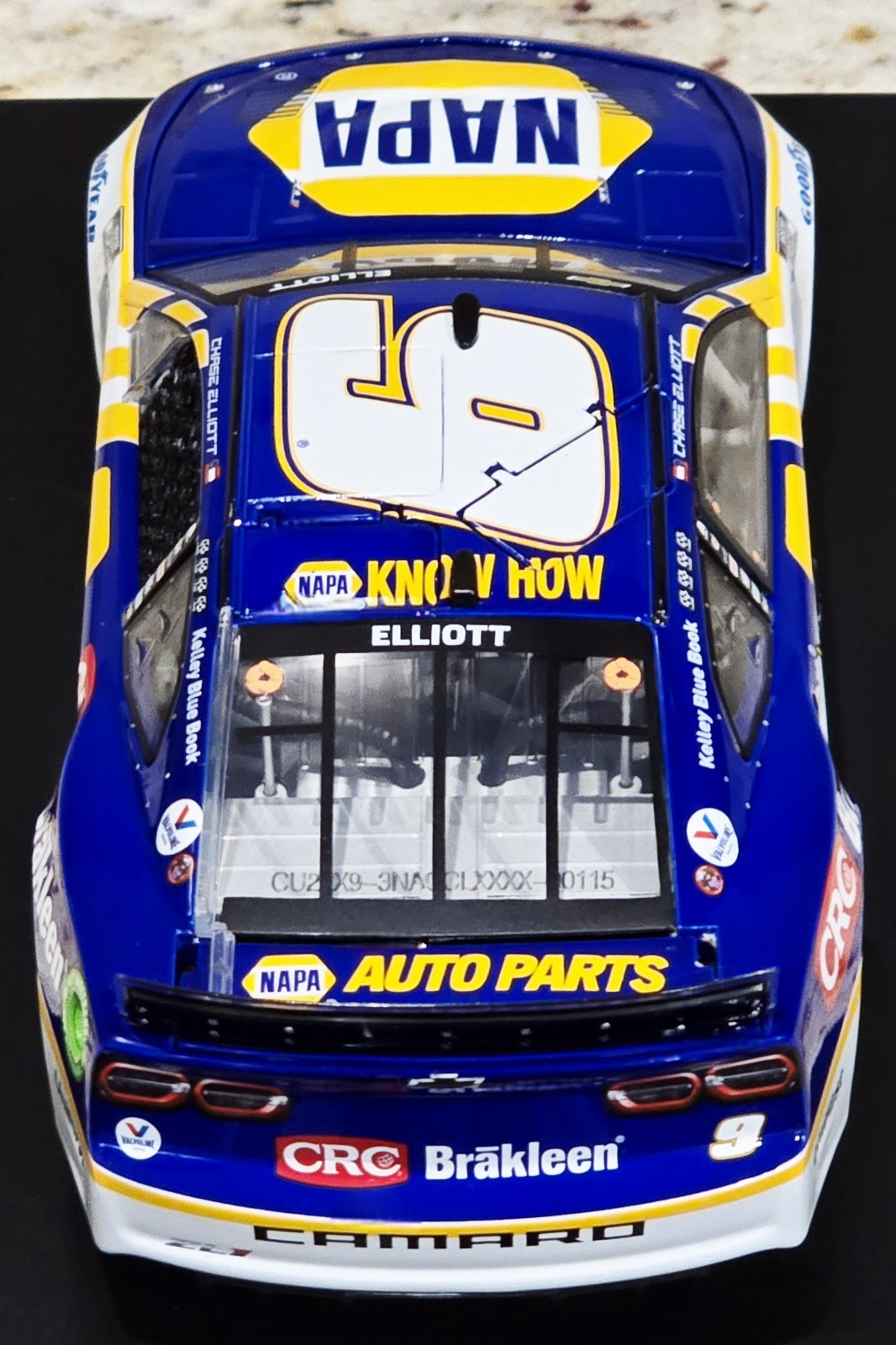 2022 #9 Chase Elliott NAPA Auto Brakleen Chevrolet Camaro ZL1 1:24 Diecast ARC