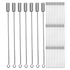 50pcs Brooch Pins For Crafts Stainless Steel Stick Lapel Pins