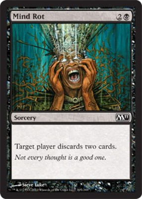 Mind Rot~105/249~MP~(M11) - Magic 2011~MTG