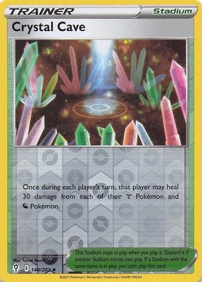 Crystal Cave 144/203 Reverse Holo SWSH07: Evolving Skies NM