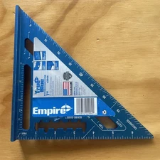 Empire Level 7 In. True Blue Laser Etched Rafter Square
