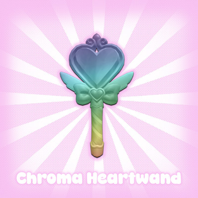 Chroma Heart Wand MM2 Godly Knife / Cheap and Quick Delivery (Murder Mystery 2)