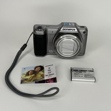Olympus Stylus SZ-15 16MP Compact Digital Camera  Battery - Silver