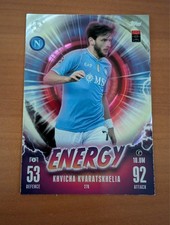 Match Attax Extra 23/24 Khvicha Kvaratskhelia Energy Napoli Champions League 278