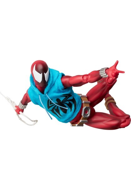 PRE MEDICOM TOY MAFEX No.268 SCARLET SPIDER COMIC Ver. Ver
